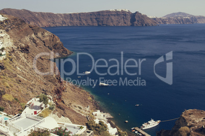 Oia village on the island of Santorini