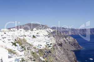 Oia village on the island of Santorini