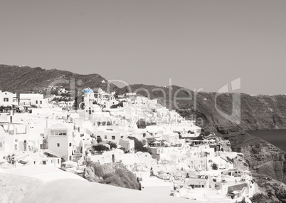 Oia village on the island of Santorini