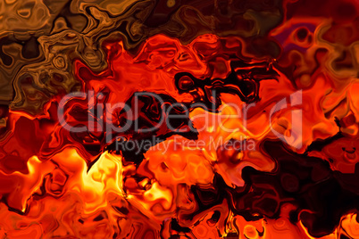 hot abstract