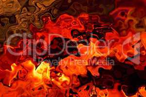 hot abstract