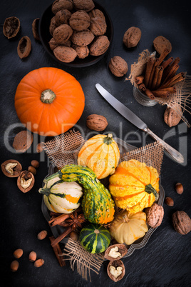 autumn pumpkins