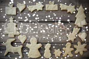 Ginger Bread Frame in the Snow