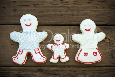 Decorated Cookie Family