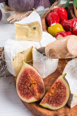 soft cheese antipasti