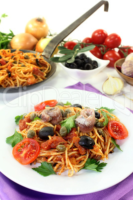 Spaghetti alla Puttanesca