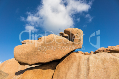 Felsen in der Bretagne