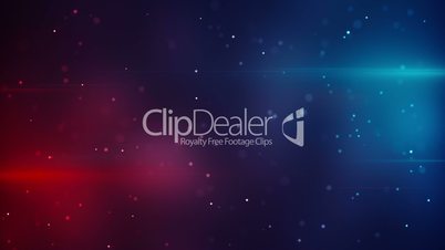 blue red lights and particles modern loopable background