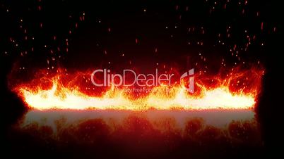 firewall and reflection loopable background
