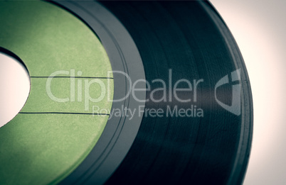 Retro look Vinyl record Retro look Vinyl record