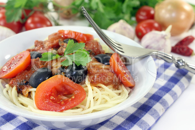 Spaghetti alla Puttanesca