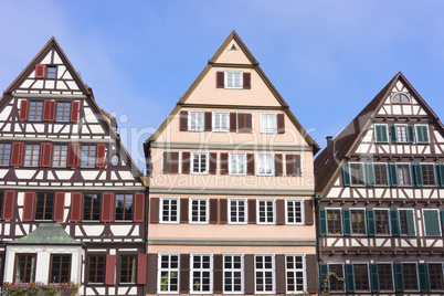 Fachwerkgebäude in Tübingen, Deutschland Fachwerkgebäude in Tübingen, Deutschland