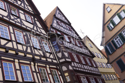 Fachwerkgebäude in Tübingen, Deutschland