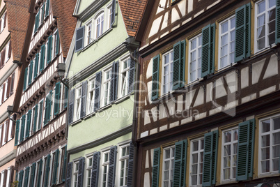 Fachwerkgebäude in Tübingen, Deutschland