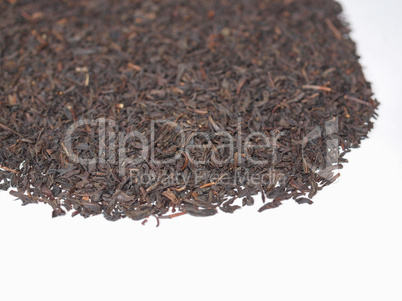 Loose tea heap