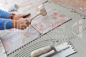 Tiler to work with tile flooring.