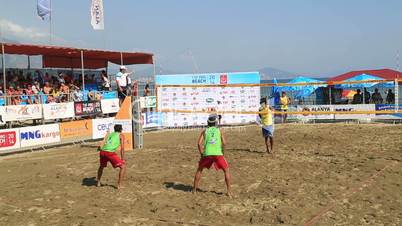 Beach volleyball tournament