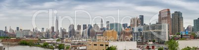 Midtown Manhattan eastern side panorama. Wonderful hi-res view f