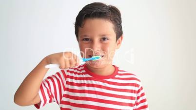 Cute kid missing teeth