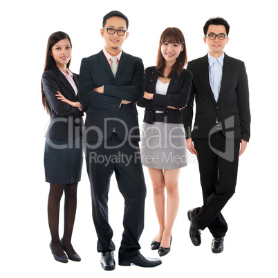 Asian Multi Ethnic Business People