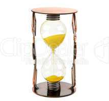 hourglass isolated on white background
