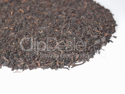 Loose tea heap