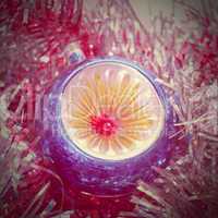 Retro look Christmas decoration