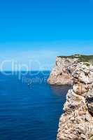 Landscape of coast of Sardinia