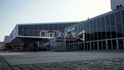 Viennese Stadthalle: Venue of Eurovison Song Contest 2015 // Tracking Shot