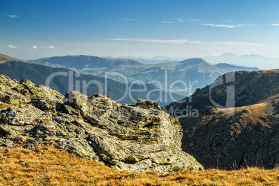 Beautiful mountain peaks in Spain