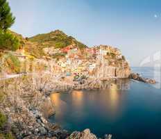 Seascape in Five lands, Cinque Terre National Park, Liguria Ital