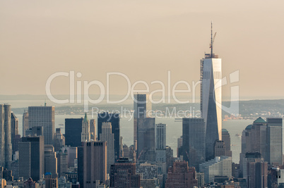 Lower Manhattan skyscrapers