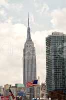 NEW YORK - MAY 23, 2013: Manhattan Skyline with Empire State Bui