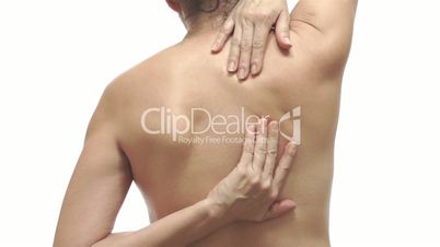Woman With Back Pain Color