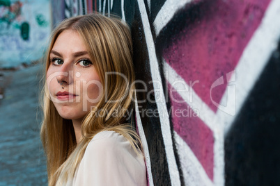 classy blonde girl