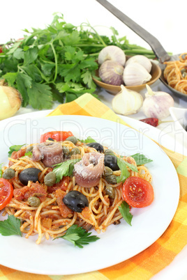 Spaghetti alla Puttanesca