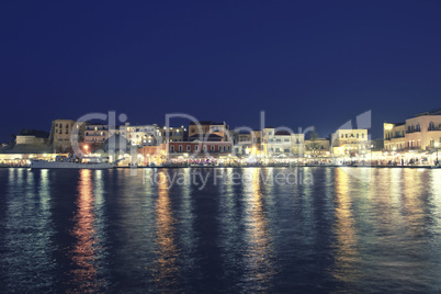 Chania on island of Crete, Greece