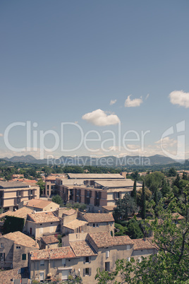 Old town in provence