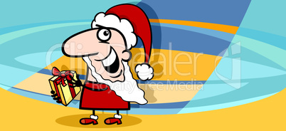 christmas greeting card cartoon