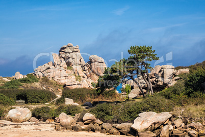 Atlantikküste in der Bretagne