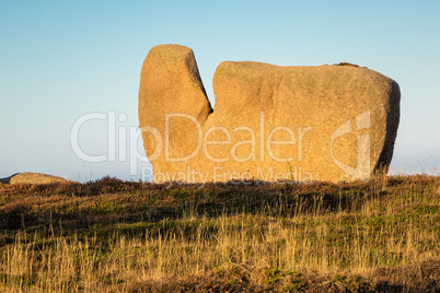 Felsen in der Bretagne