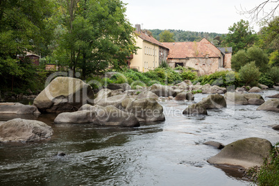 River with rocks