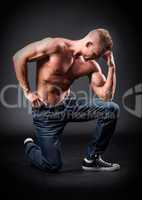 Bodybuilder in Pose