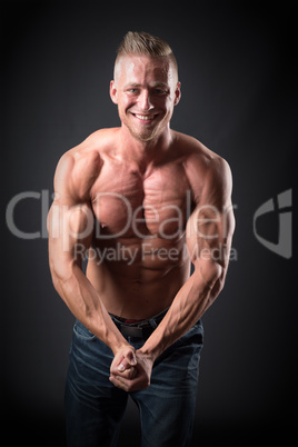 Bodybuilder in Pose