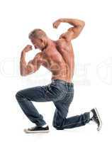 Bodybuilder in Pose