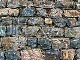 wall of rough stones