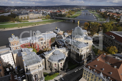 Blick auf Dresden