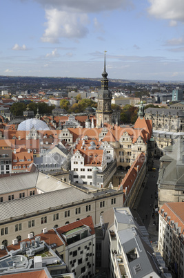 Blick auf Dresden