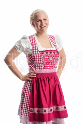 Bayrisches Mädchen im Dirndl