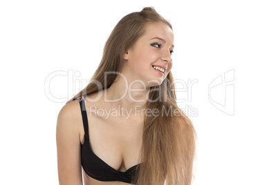 Photo of smiling teenage girl